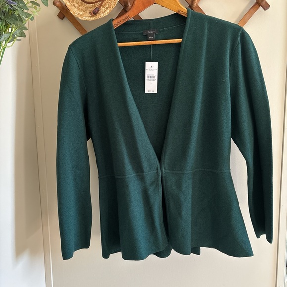 Ann Taylor single clasp cardigan - Picture 2 of 5